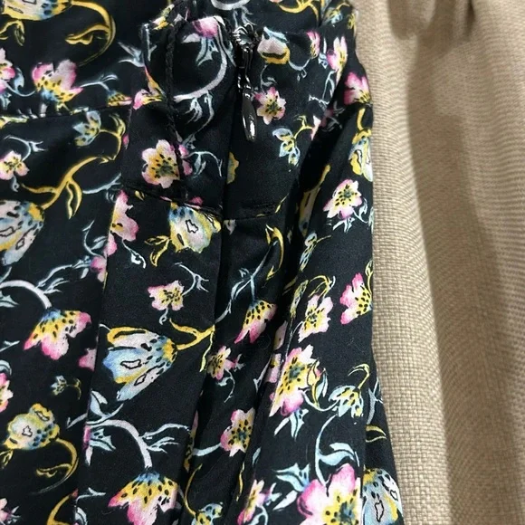 Who What Wear Black Floral Maxi Skirt - Picture 3 of 4